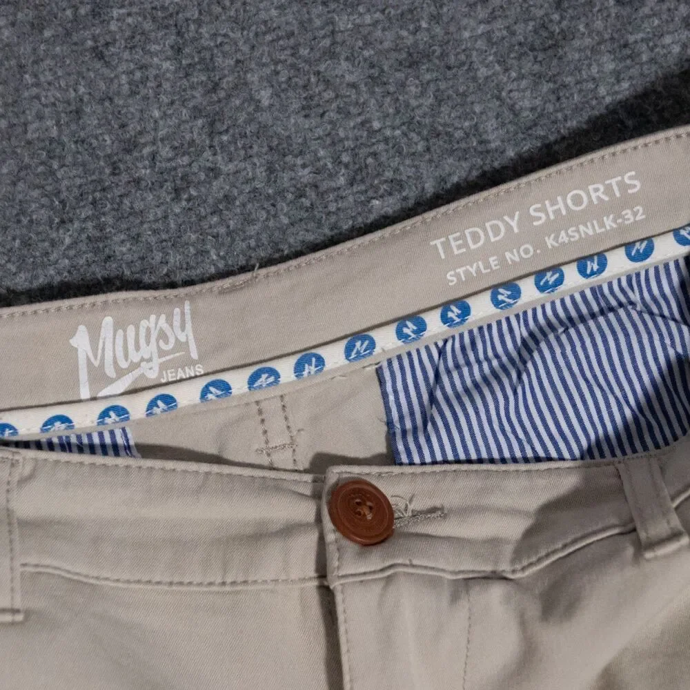 Mugsy Jeans Teddy Shorts Men's 32 9